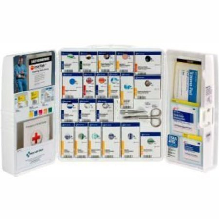 ACME UNITED First Aid Only 1001-FAE-0103 Large First Aid Kit, 100 Pieces, OSHA Compliant, Plastic Case 1001-FAE-0103